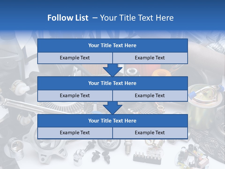 Auto Parts PowerPoint Template