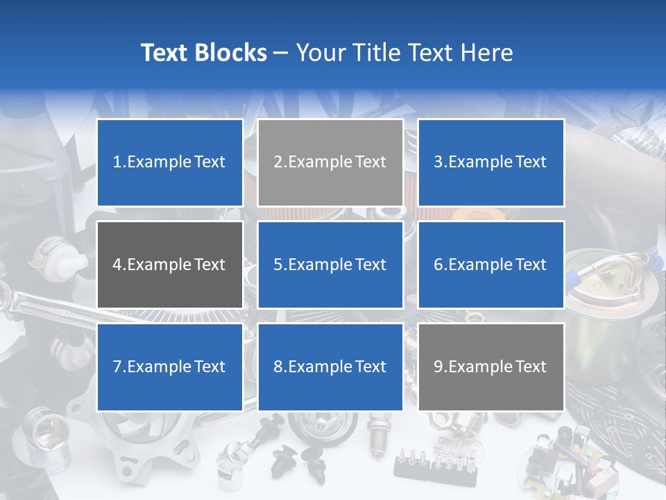 Auto Parts PowerPoint Template