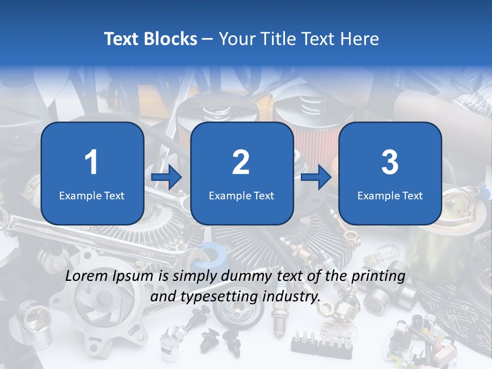 Auto Parts PowerPoint Template