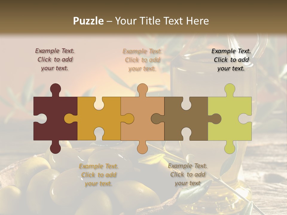 Olive Oil In Spain PowerPoint Template