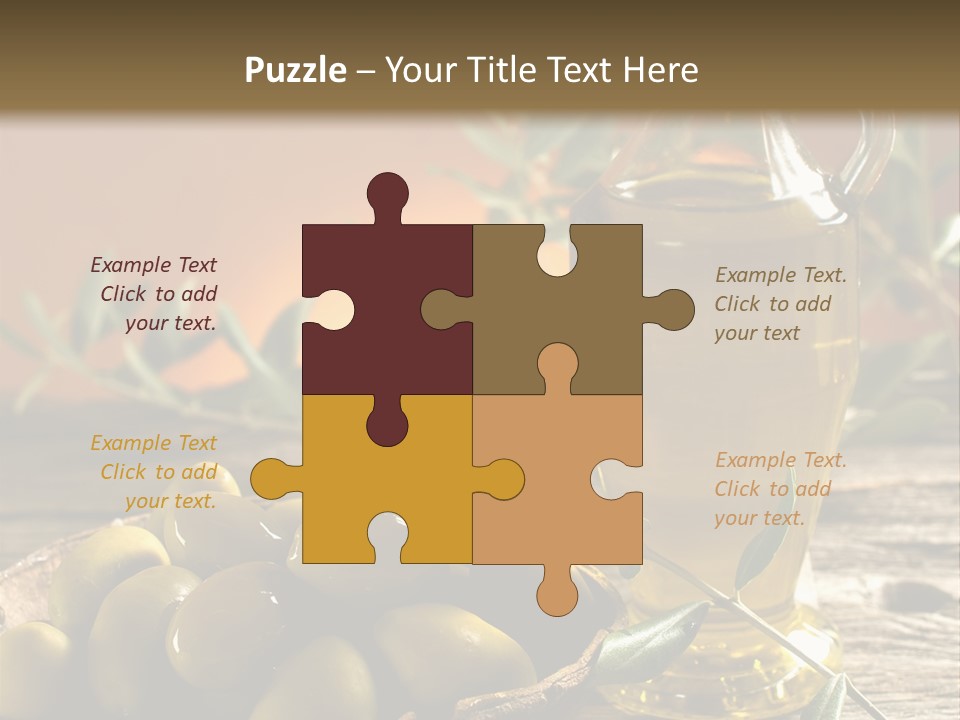 Olive Oil In Spain PowerPoint Template