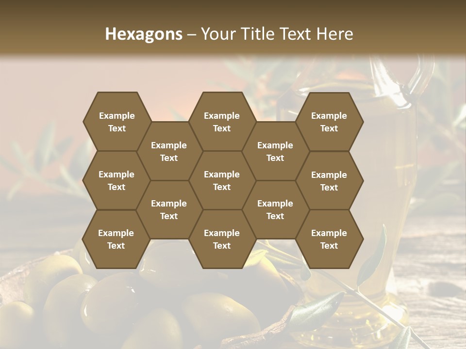 Olive Oil In Spain PowerPoint Template