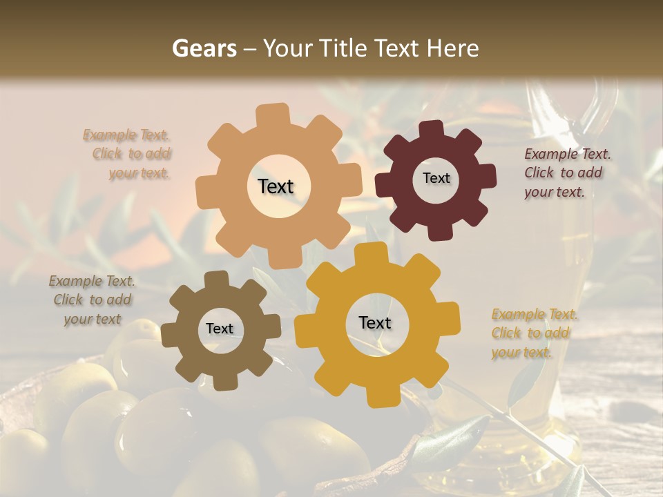 Olive Oil In Spain PowerPoint Template