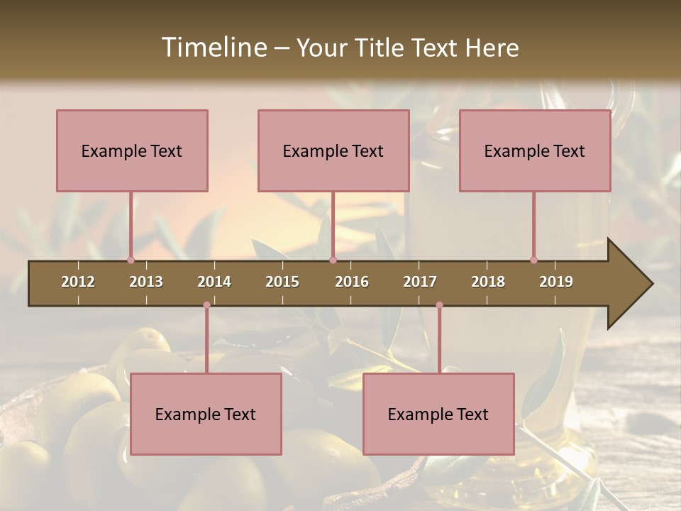 Olive Oil In Spain PowerPoint Template