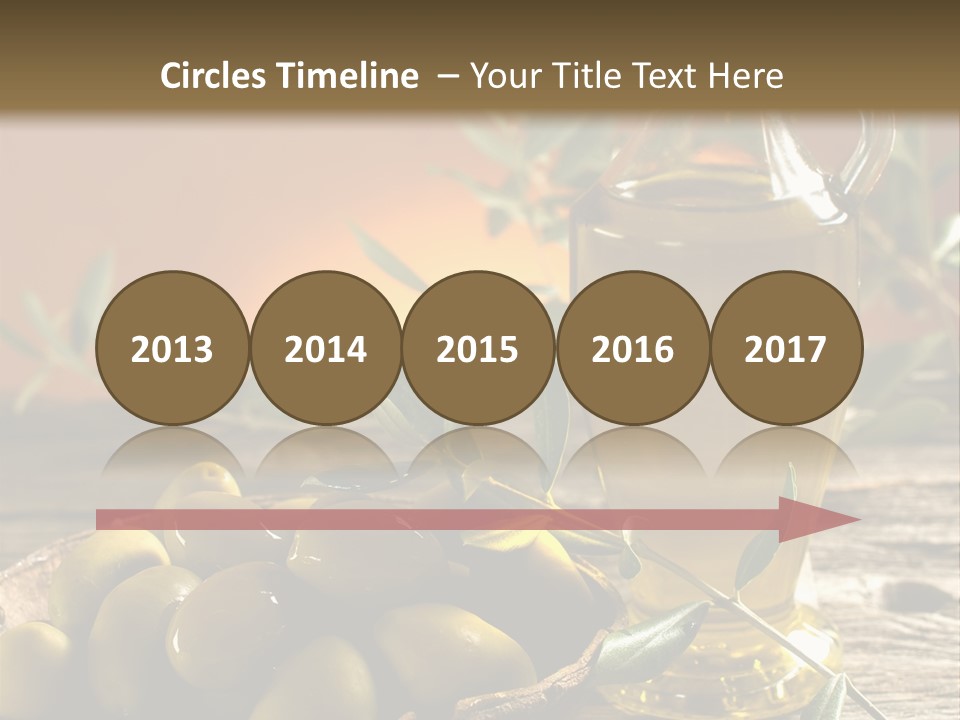 Olive Oil In Spain PowerPoint Template