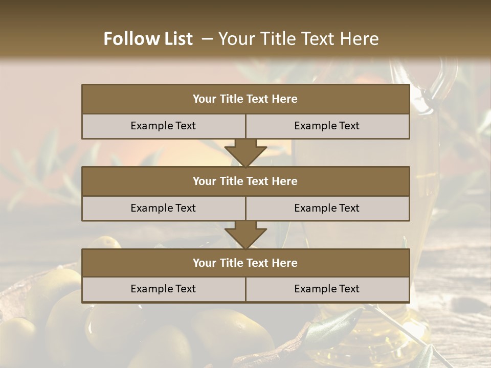 Olive Oil In Spain PowerPoint Template