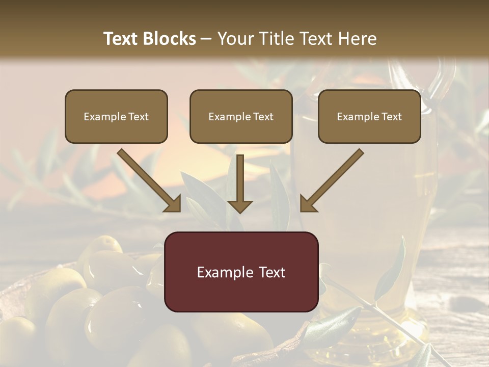 Olive Oil In Spain PowerPoint Template