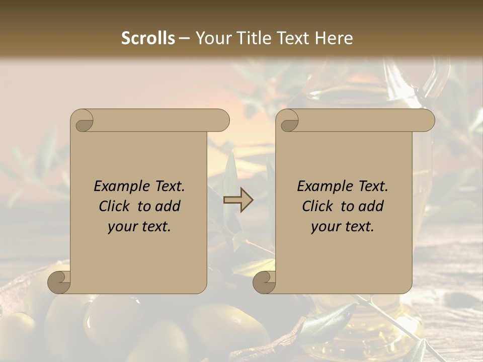 Olive Oil In Spain PowerPoint Template