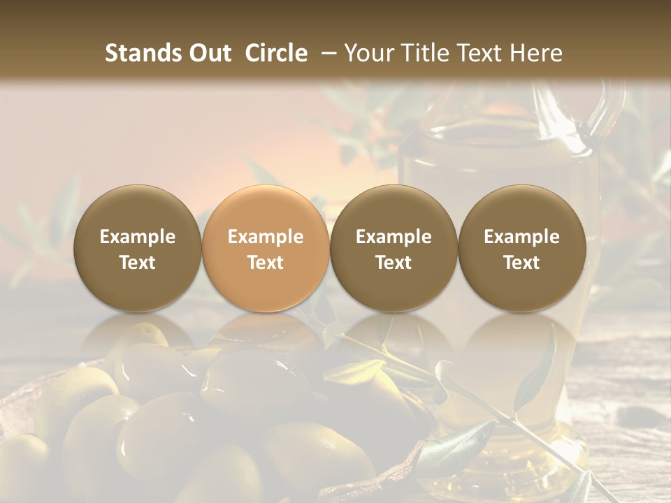 Olive Oil In Spain PowerPoint Template