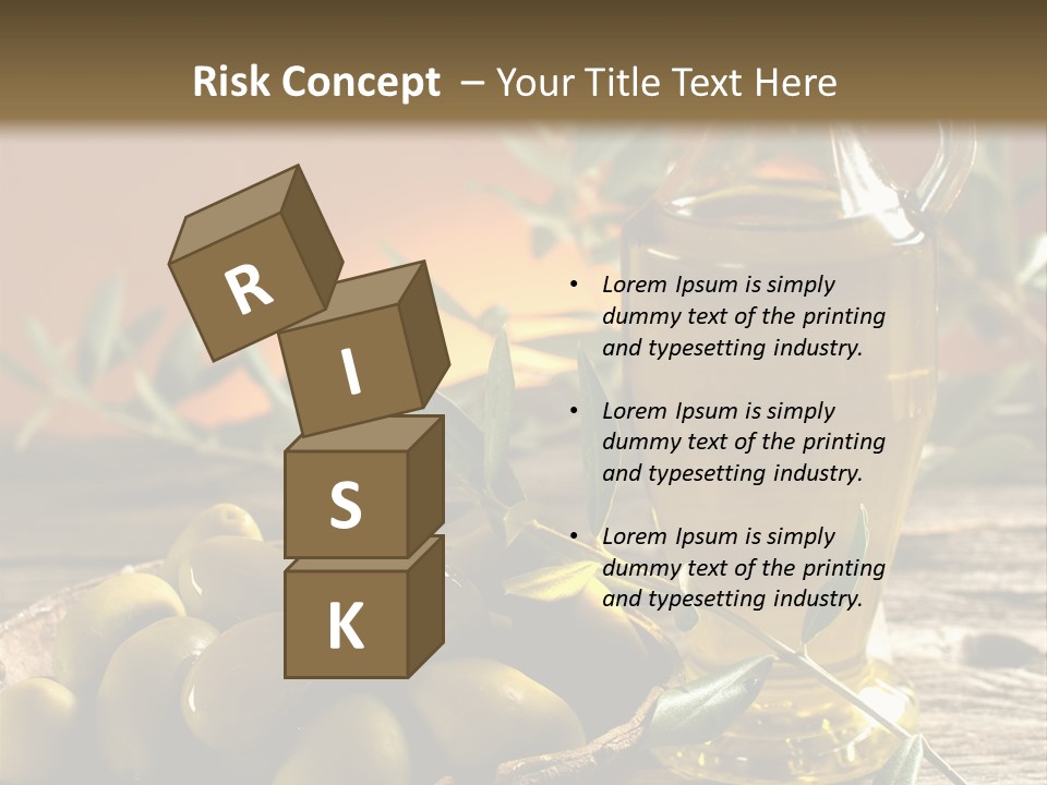 Olive Oil In Spain PowerPoint Template