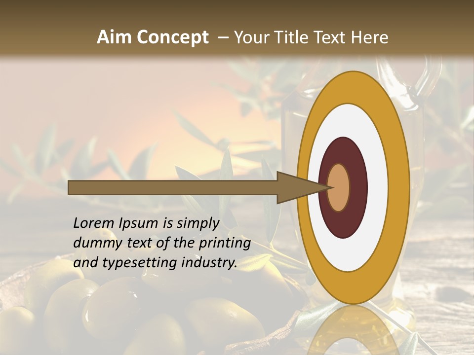 Olive Oil In Spain PowerPoint Template
