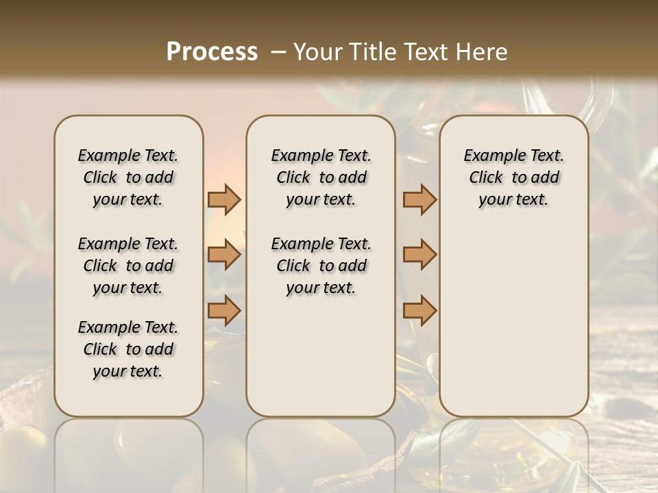 Olive Oil In Spain PowerPoint Template