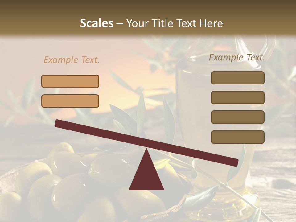 Olive Oil In Spain PowerPoint Template