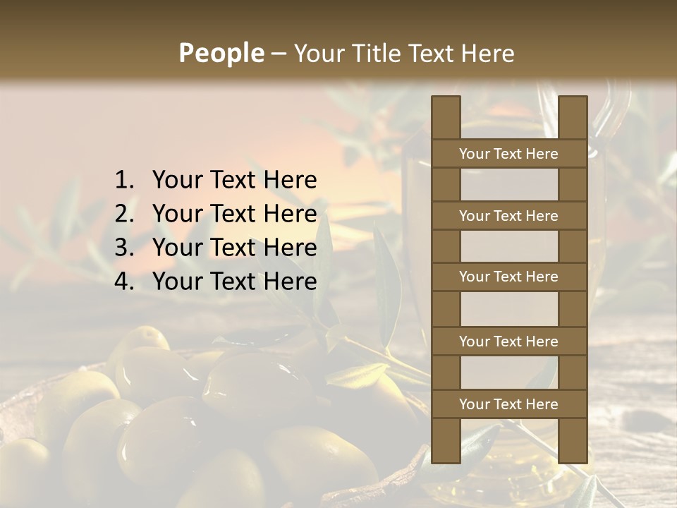 Olive Oil In Spain PowerPoint Template