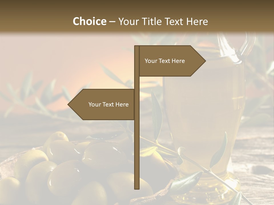 Olive Oil In Spain PowerPoint Template