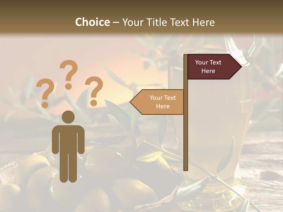 Olive Oil In Spain PowerPoint Template
