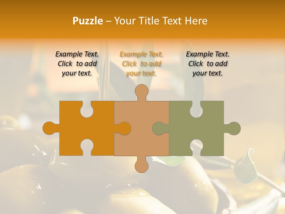 Olive Oil PowerPoint Template
