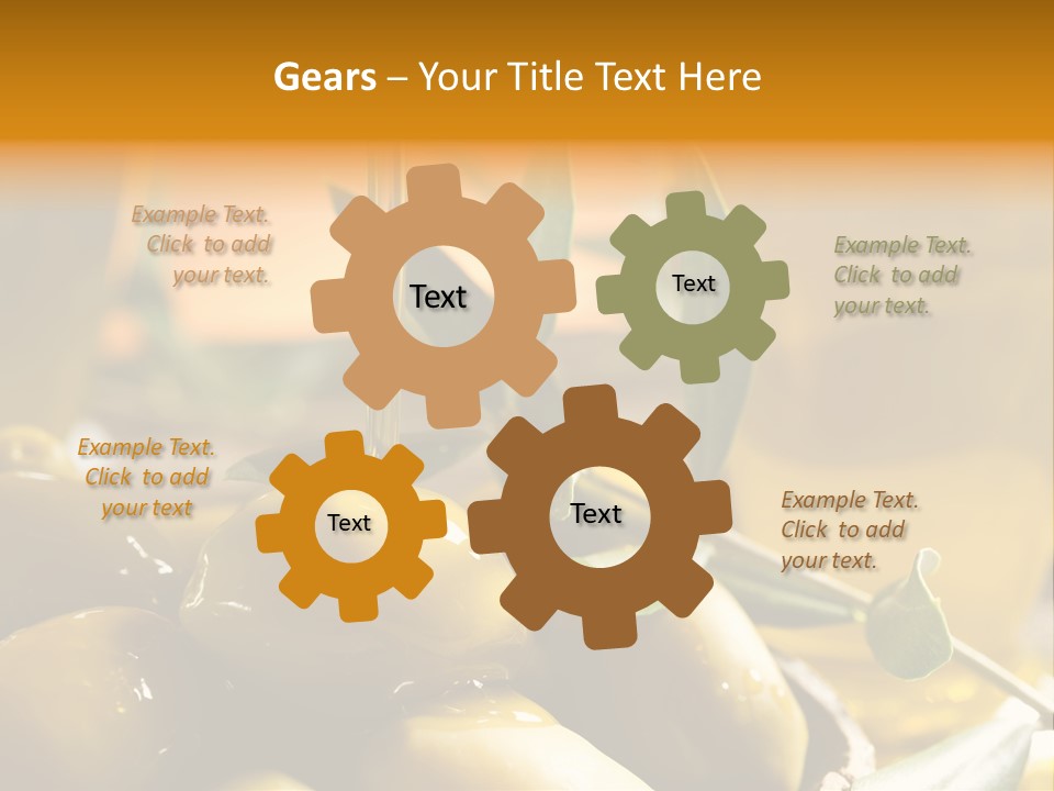 Olive Oil PowerPoint Template