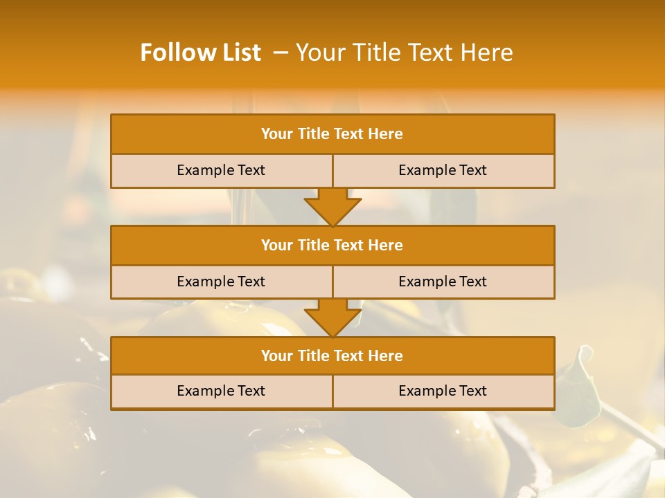 Olive Oil PowerPoint Template