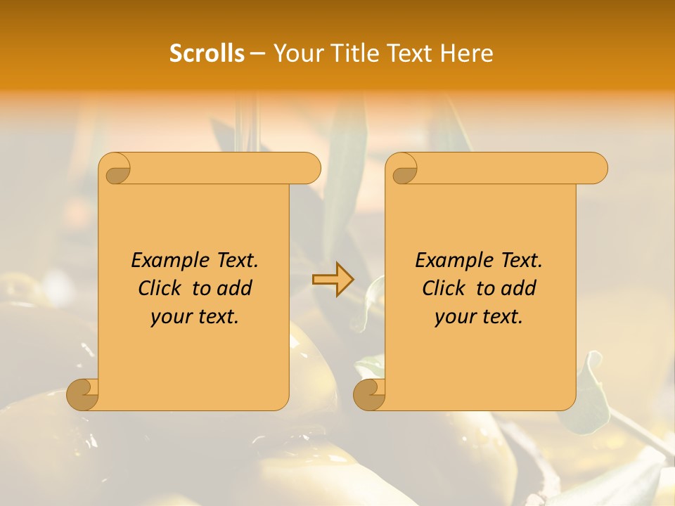 Olive Oil PowerPoint Template