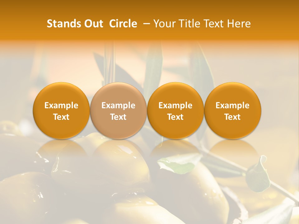 Olive Oil PowerPoint Template