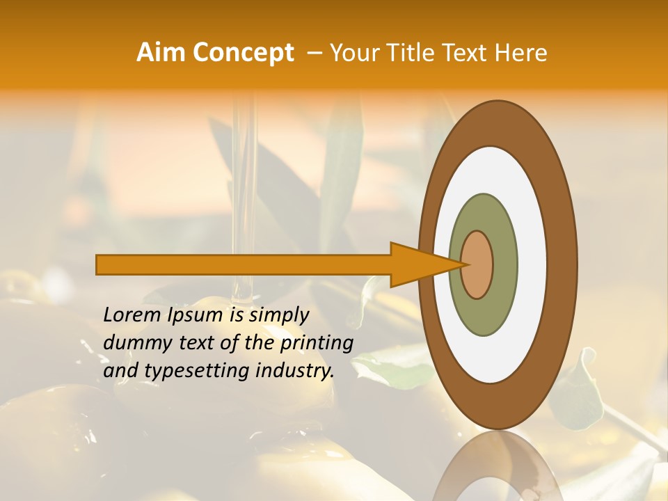 Olive Oil PowerPoint Template