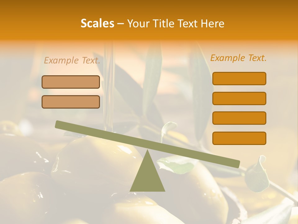 Olive Oil PowerPoint Template