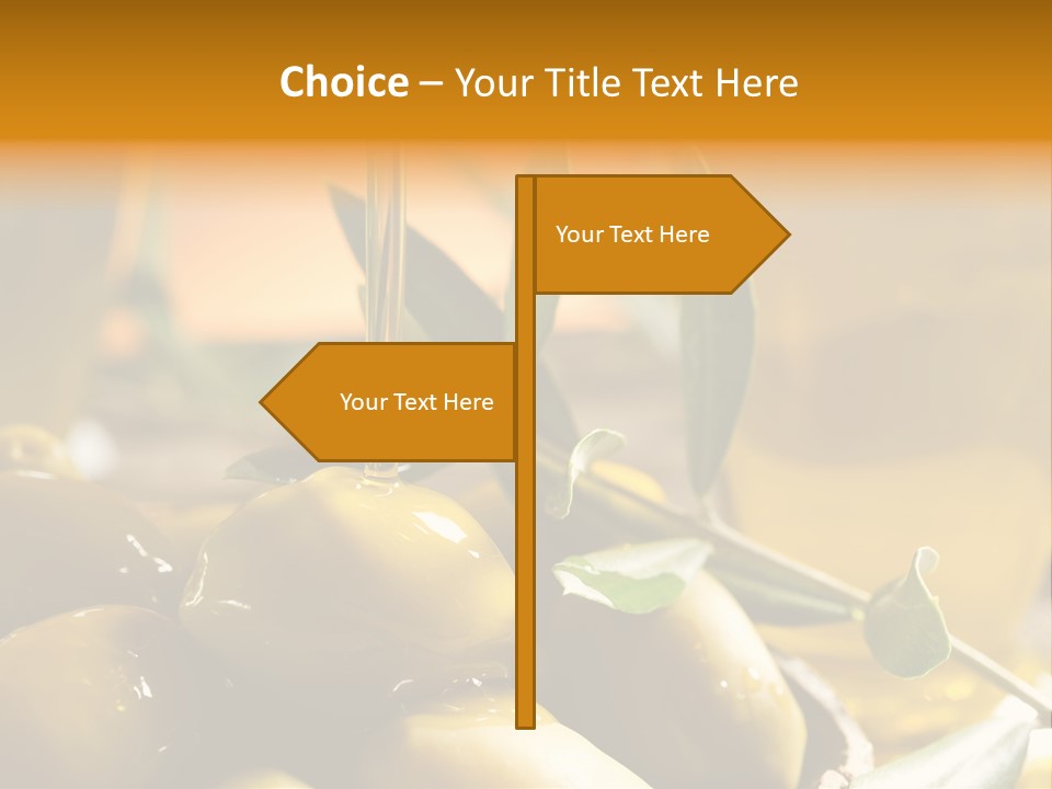 Olive Oil PowerPoint Template