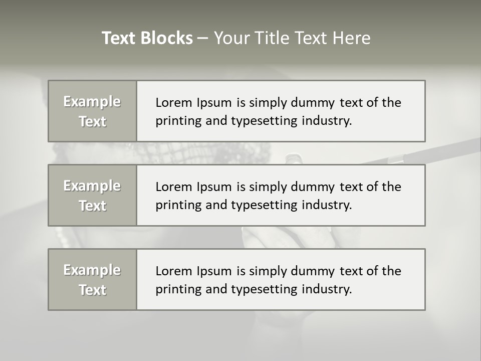 Woman With Cigarette PowerPoint Template