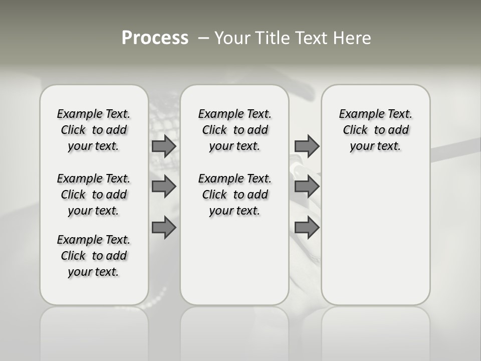 Woman With Cigarette PowerPoint Template