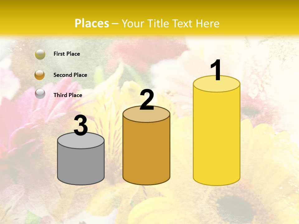 Sunshine & Flowers PowerPoint Template