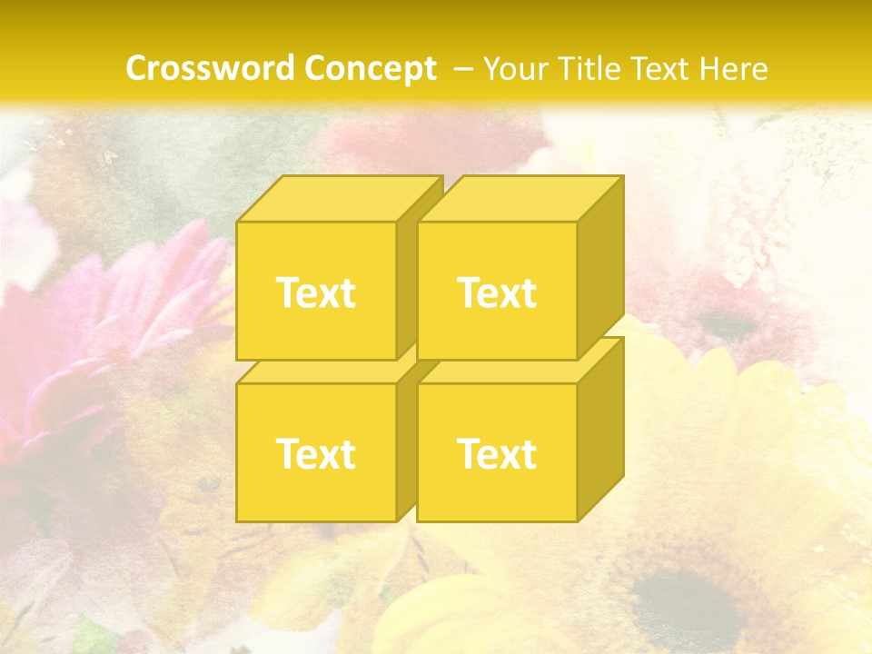 Sunshine & Flowers PowerPoint Template