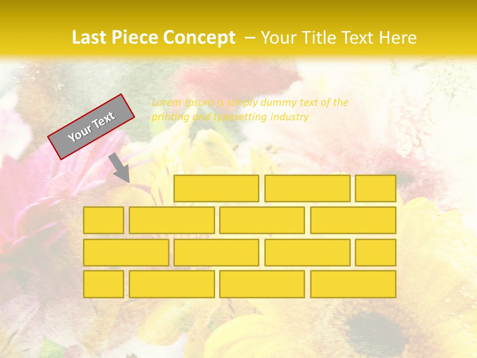 Sunshine & Flowers PowerPoint Template