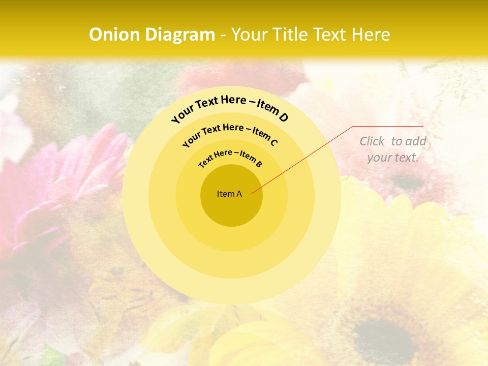 Sunshine & Flowers PowerPoint Template