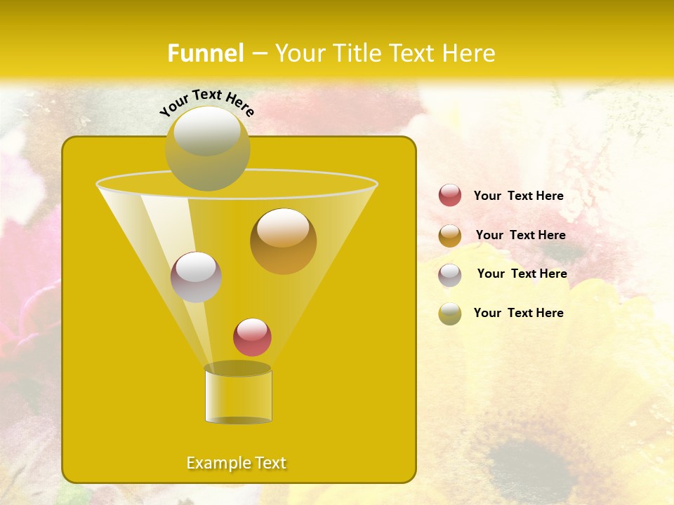 Sunshine & Flowers PowerPoint Template