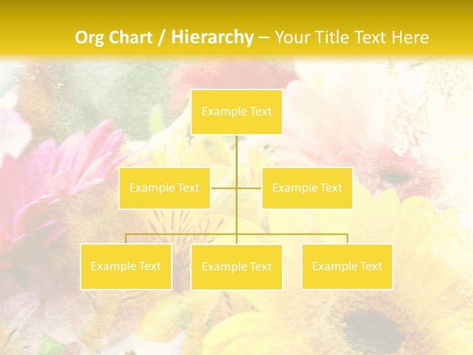 Sunshine & Flowers PowerPoint Template