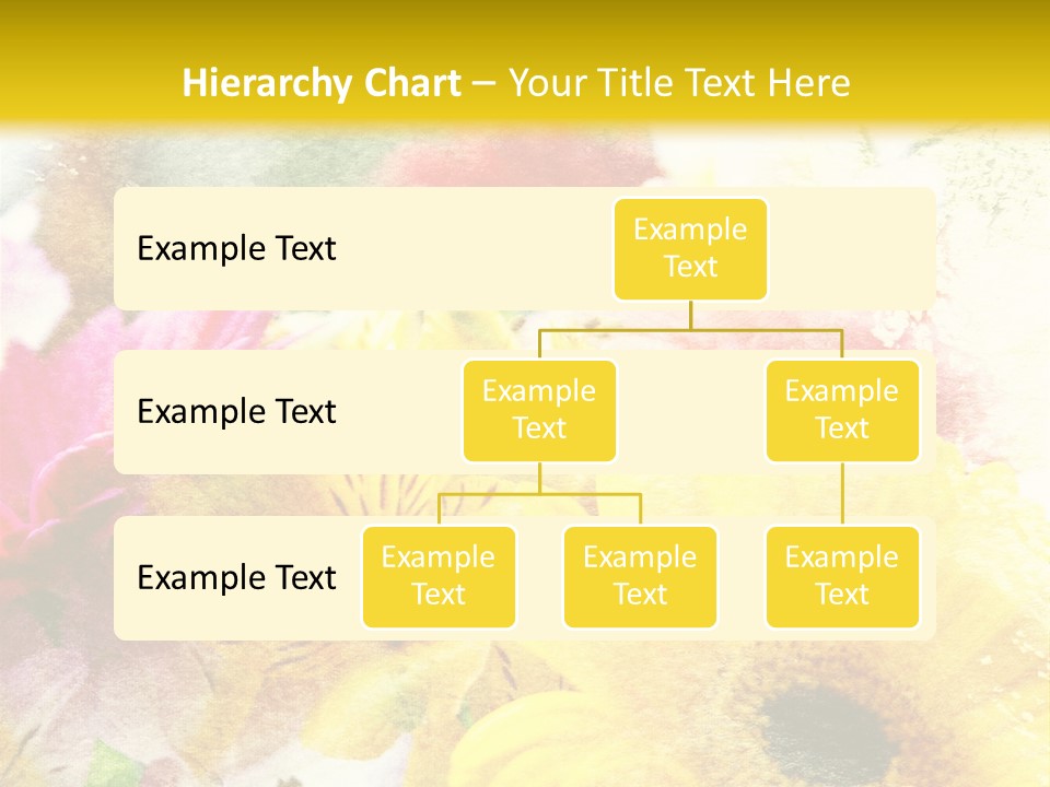 Sunshine & Flowers PowerPoint Template