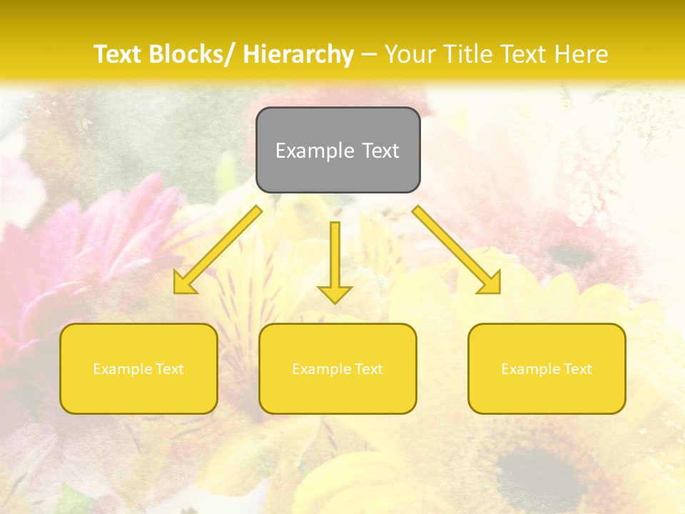 Sunshine & Flowers PowerPoint Template