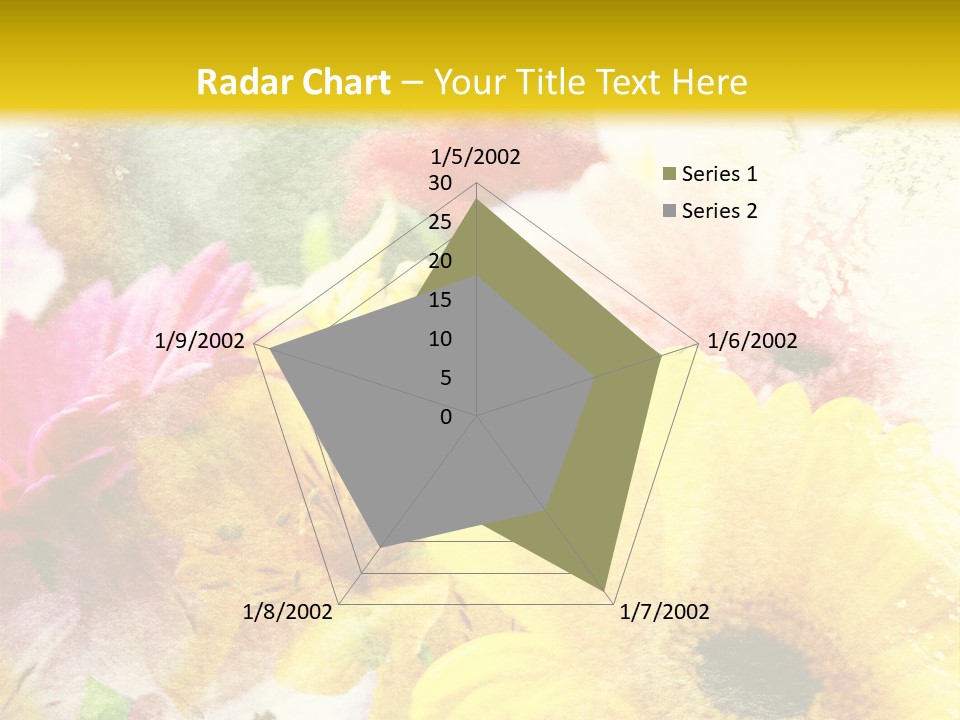 Sunshine & Flowers PowerPoint Template