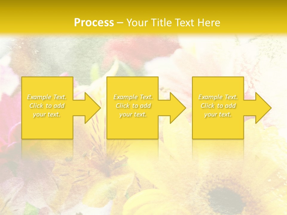 Sunshine & Flowers PowerPoint Template