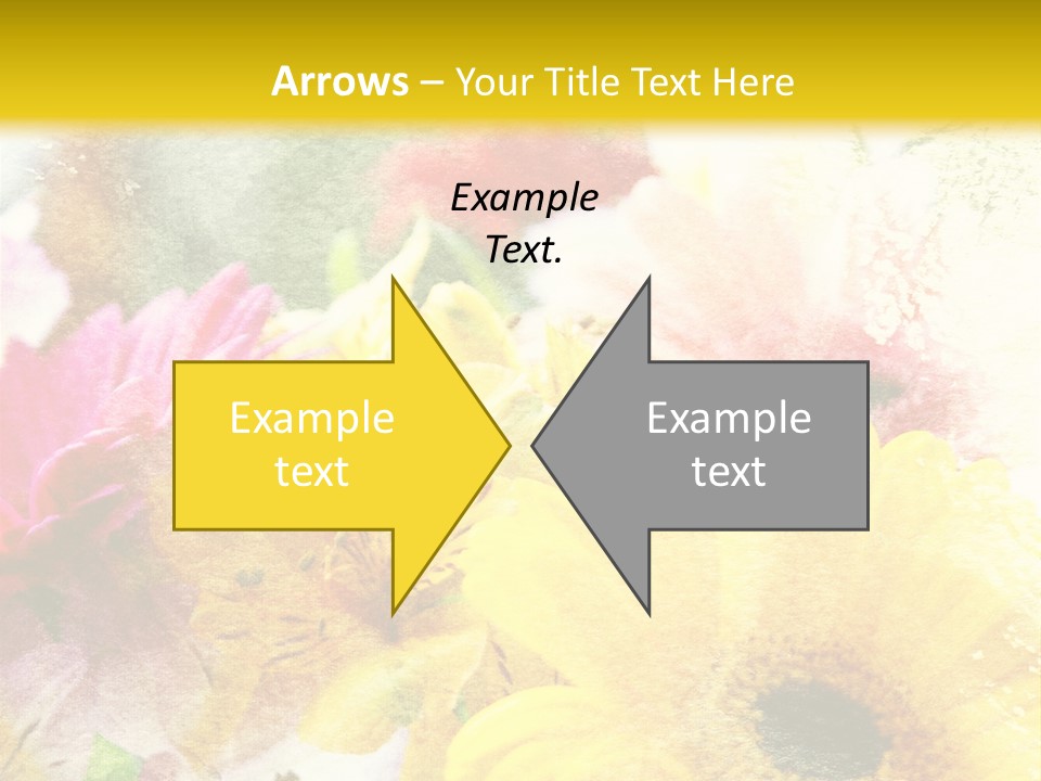 Sunshine & Flowers PowerPoint Template