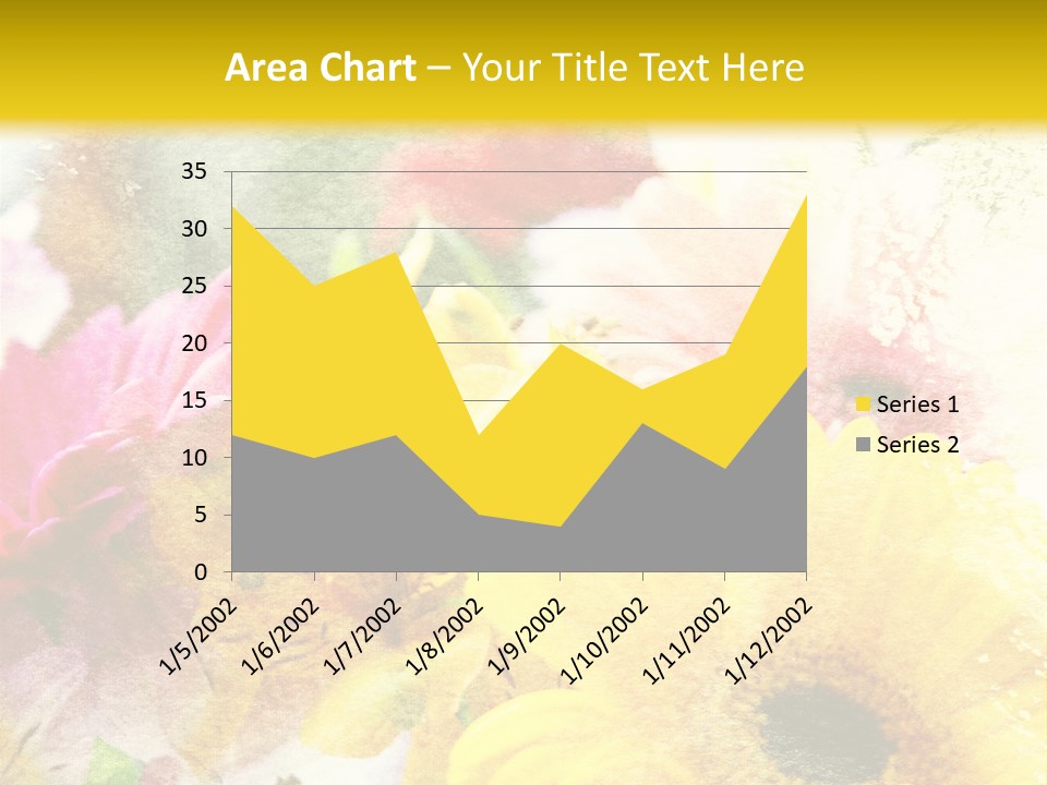 Sunshine & Flowers PowerPoint Template