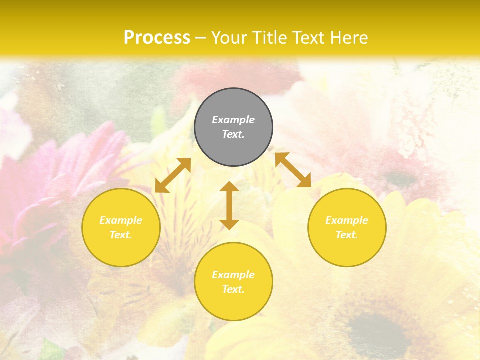 Sunshine & Flowers PowerPoint Template