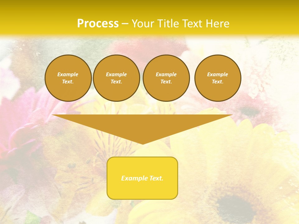 Sunshine & Flowers PowerPoint Template