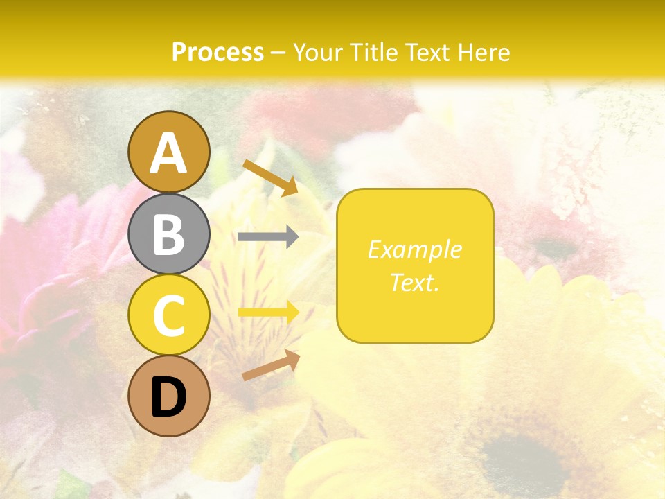 Sunshine & Flowers PowerPoint Template