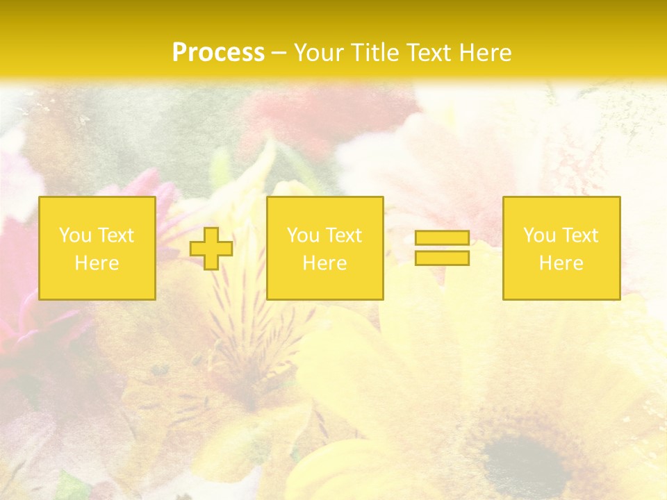 Sunshine & Flowers PowerPoint Template
