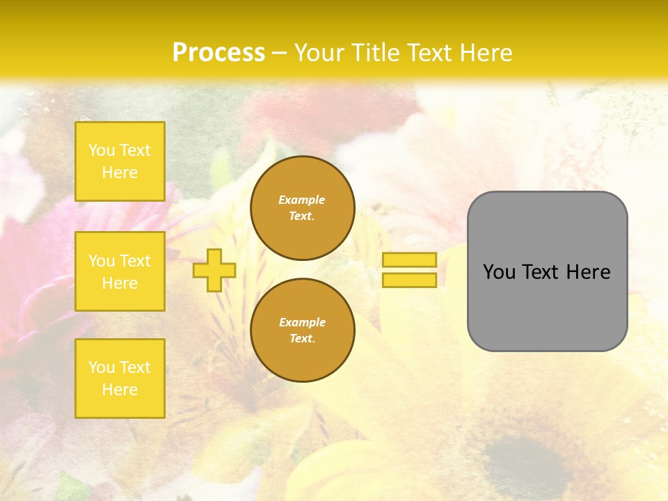Sunshine & Flowers PowerPoint Template