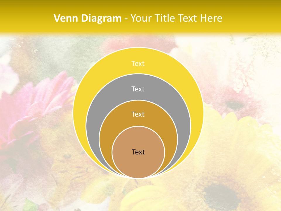 Sunshine & Flowers PowerPoint Template
