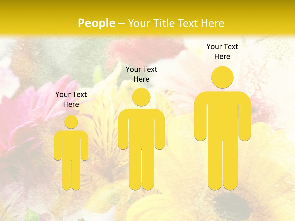 Sunshine & Flowers PowerPoint Template