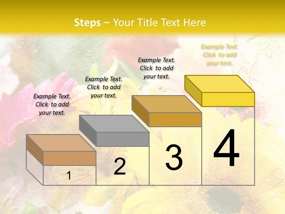 Sunshine & Flowers PowerPoint Template